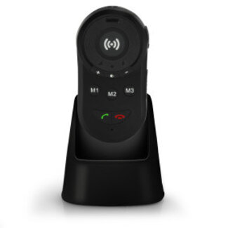 SOS paniekknop met GPS tracker voor senioren Zwart