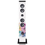 Speakertower met Bluetooth®, PLL FM-radio, USB- en SD-speler