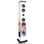 Speakertower met Bluetooth®, PLL FM-radio, USB- en SD-speler