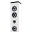 Speakertower met Bluetooth®, PLL FM-radio, USB- en SD-speler