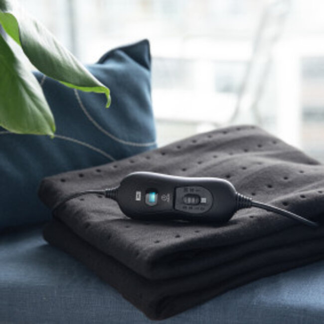 Verwarmingsdeken 80x150cm 55-60W Zwart