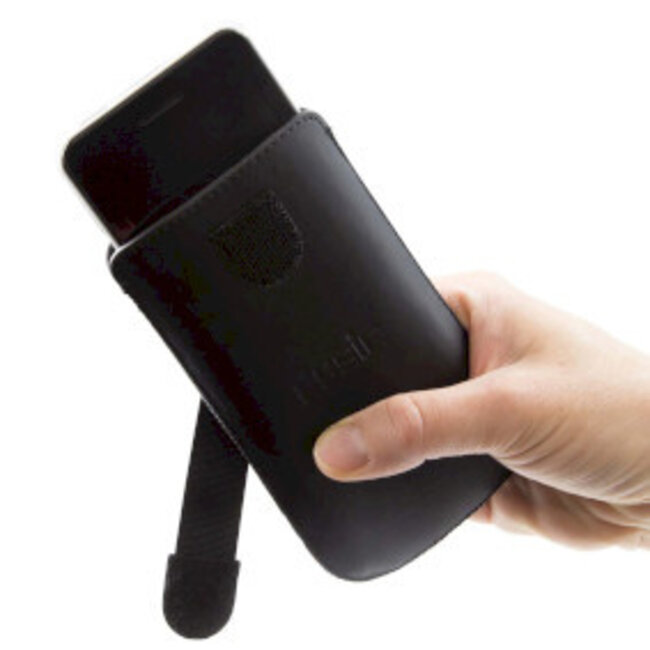 Leather cover for FMA-5000, black