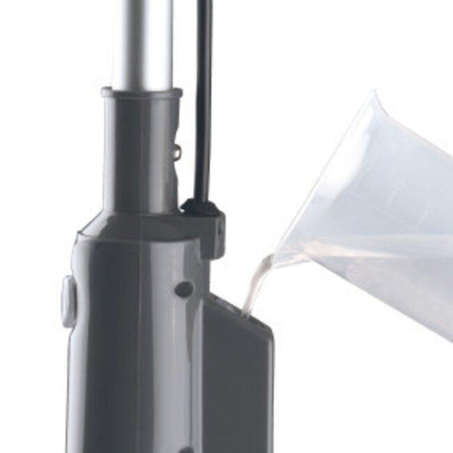 Stoommop Grijs 350 ml met 4 m snoer en 4 accessoires