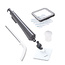 Stoommop Grijs 350 ml met 4 m snoer en 4 accessoires