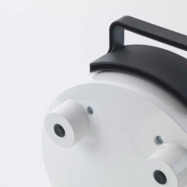 Wafelijzer hartvormig Wit