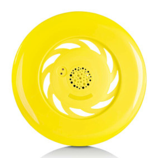 Bluetooth-luidspreker frisbee geel