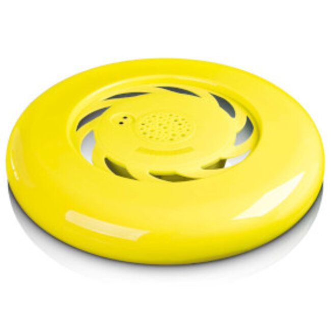 Bluetooth-luidspreker frisbee geel