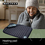 Verwarmingskussen met drie warmtestanden, oververhittingsbeveiliging en automatische uitschakeling 40 x 30 cm Zwart
