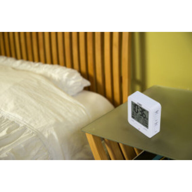 Digitale wekker met temperatuurweergave