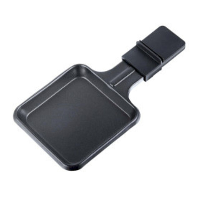 8-persoons Raclette grill/steentop zwart