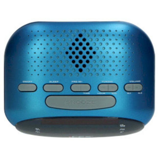 Wekkerradio Blauw