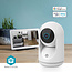 SmartLife Camera voor Binnen | 3MP Full HD 1296p | Pan tilt | Cloud Opslag (optioneel) / microSD (niet inbegrepen) / Onvif | Met bewegingssensor | Nachtzicht | Wit