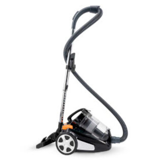 Nedis Zakloze Stofzuiger | Zakloos | 700 W | Stof capaciteit: 3.0 l | Combi-Borstel | Actieradius: 8.50 m | HEPA-luchtfilter | Antraciet / Oranje / Zwart