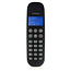 Draadloze telefoon met 2 handsets Zwart