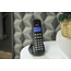 Draadloze telefoon met 2 handsets Zwart