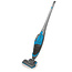 Snoerloze oplaadbare 2-in-1 stofzuiger met natte en droge functies Blauw