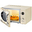 Magnetron elektronische grill 23L 800 W Crème