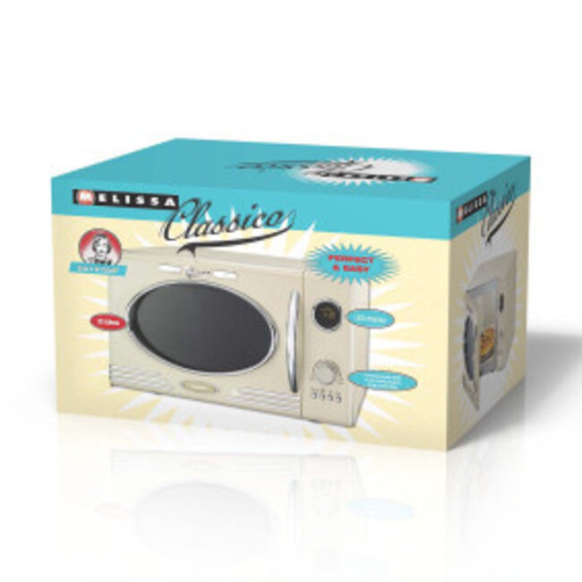 Magnetron elektronische grill 23L 800 W Crème