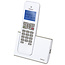 Draadloze telefoon met 1 handset Wit / Taupe