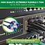 SFTP CAT6a slimline flexibele netwerkkabel | TPE LSZH | grijs | 1,5 meter