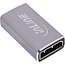 InLine DisplayPort koppelstuk | DP1.4 (8K 60Hz) | HBR3 | aluminium