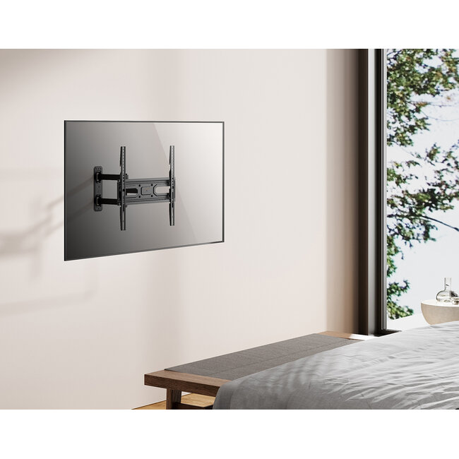 My Wall TV-muurbeugel | tot 55 inch | full motion | 3 draaipunten | zwart