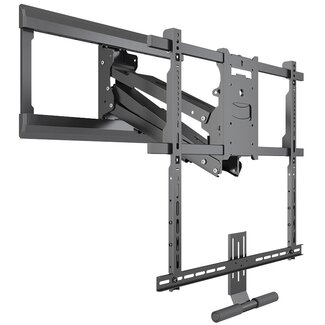 My Wall My Wall TV-muurbeugel met soundbarhouder | tot 65 inch | interactief | 3 draaipunten