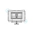 My Wall TV-muurbeugel met soundbarhouder | tot 65 inch | interactief | 3 draaipunten