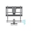 My Wall TV-muurbeugel met soundbarhouder | tot 65 inch | interactief | 3 draaipunten