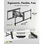Goobay Pro TV-muurbeugel | tot 90 inch | full motion | lang