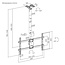 My Wall TV-plafondbeugel | tot 86 inch | full motion
