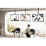 My Wall TV-plafondbeugel | tot 86 inch | full motion