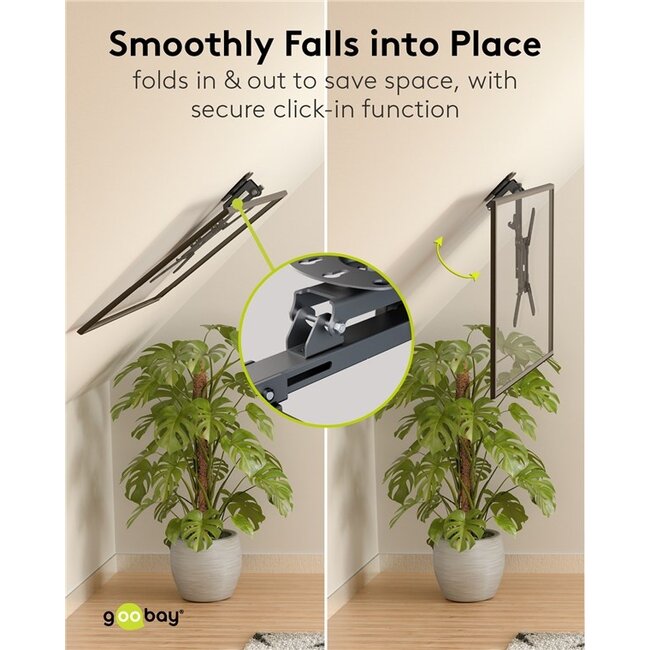 Goobay TV-plafondbeugel | tot 55 inch | inklapbaar