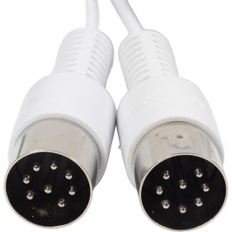 BOSSCOM BOSSCOM DIN 8-pins / Powerlink PL4 kabel voor B&O | wit | 15 meter