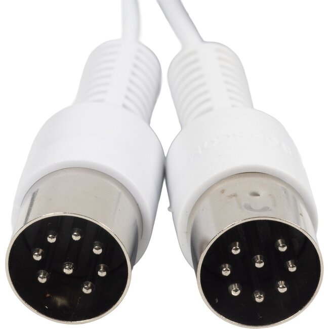 BOSSCOM DIN 8-pins / Powerlink PL4 kabel voor B&O | wit | 15 meter