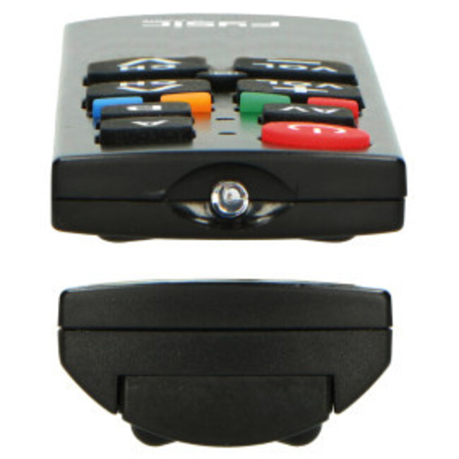 Vereenvoudigde universele afstandsbediening met grote knoppen