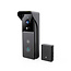 SmartLife Videodeurbel | Batterij Gevoed | 3MP Full HD 1296p | Cloud Opslag (optioneel) / microSD (niet inbegrepen) | IP44 | Met bewegingssensor | Nachtzicht | Zwart