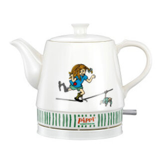 Waterkoker keramisch - 0,8 liter - Pippi Circus ontwerp