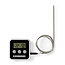 Vleesthermometer | tot 250°C | Alarmtimer | LCD-scherm