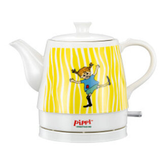 Pippi Langkous Keramische Waterkoker - 0.8 Liter - Happy Pippi Ontwerp