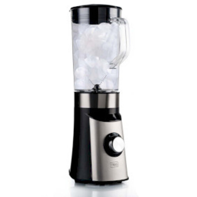 Smoothie-to-go pro drinkbeker Comfortjuicer 450 ml voor school, werk of de sportschool - Zwart