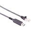 USB-A naar RJ45 LAN kabel | USB3.0 | CAT6 | zwart | 7,5 meter