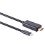 USB-C naar HDMI 8K 60Hz kabel | zwart | 1,8 meter