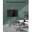 Goobay Pro TV-vloerstandaard | tot 70 inch | verrijdbaar | kantelbaar