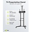 Goobay Pro TV-vloerstandaard | tot 70 inch | verrijdbaar | kantelbaar