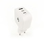 Nedis USB lader | 2x USB-C PD en 1x USB-A QC | GaN | 70W | wit