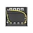Delock Blank Panel 4 port for Keystone RJ-modules black - for mounting on a table, wall or DIN rail