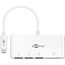 Goobay USB-C™ Multiport Adapter to 3x USB-A, Cardreader