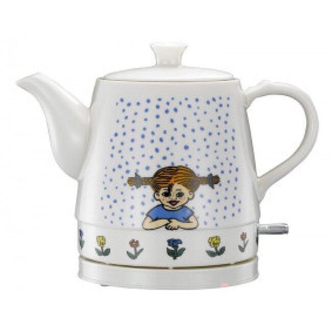 Keramische waterkoker, 0.8L, 1750W, Pippi-ontwerp