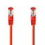 CAT6 Netwerkkabel | RJ45 Male | RJ45 Male | S/FTP | 5.00 m | Rond | LSZH | Rood | Envelop
